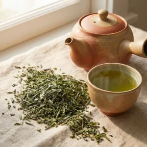 Japan Sencha Fukujyu — zdjęcie lifestyle