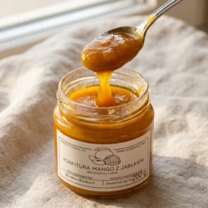 Konfitura mango z jabłkiem 200g — zdjęcie lifestyle
