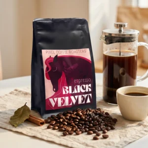 PIXEL Black Velvet waga 250g — zdjęcie lifestyle
