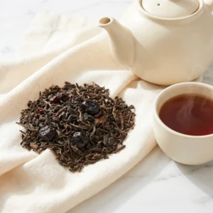 Pu-erh Wiśniowo Rumowa — zdjęcie lifestyle