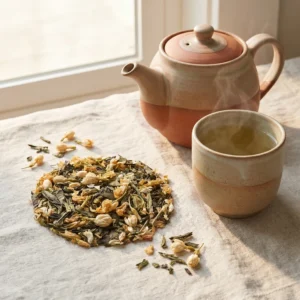 Sencha Jaśminowa — zdjęcie lifestyle