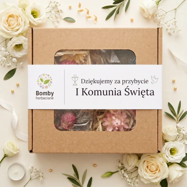 I Komunia - zestaw 2 serc jako podziękowanie za uczestnictwo
